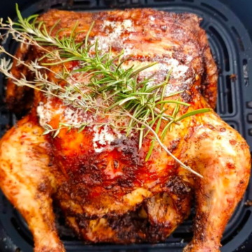 air fryer whole chicken