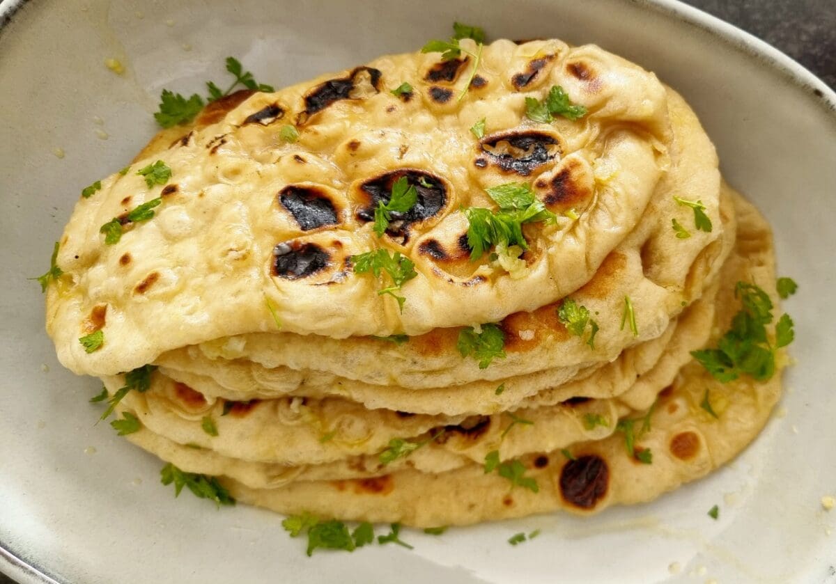 naan bread for butter chicken