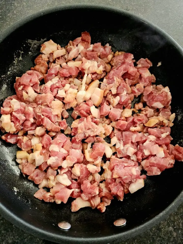 creamy bacon pasta 