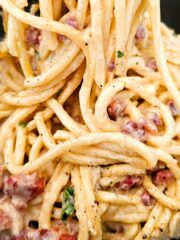 creamy bacon pasta recipe