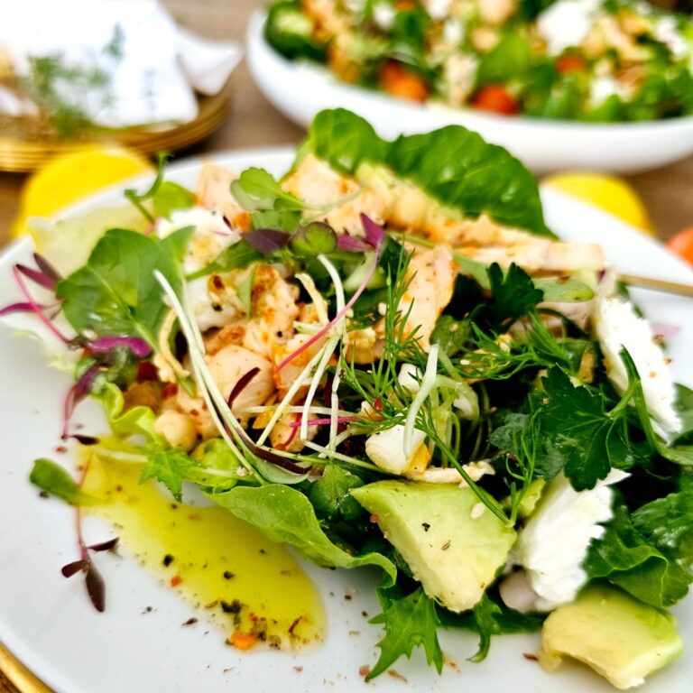 salad lettuce cups recipe