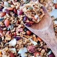 clumpy homemade granola recipe