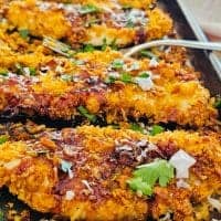 baked crunchy chicken breast