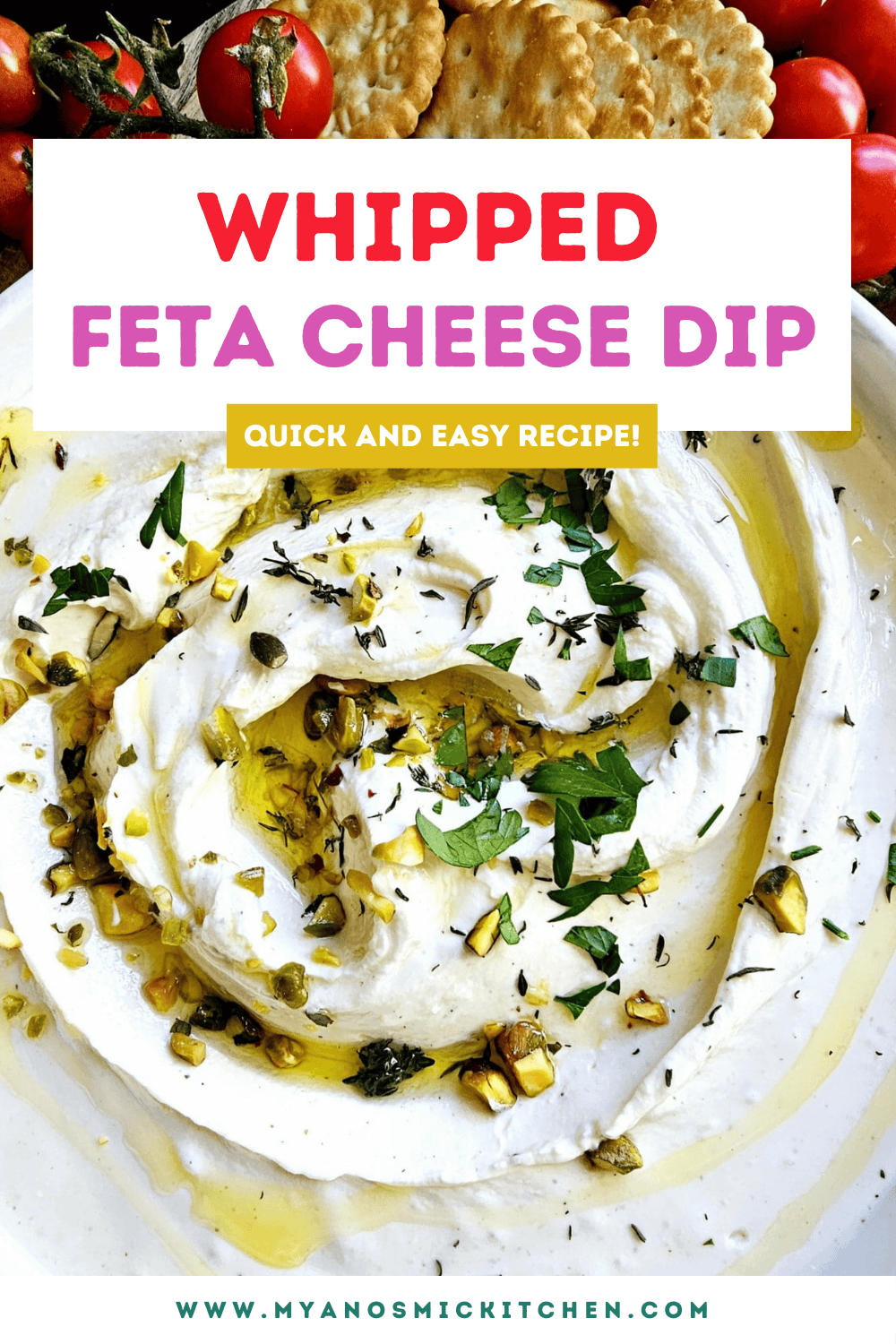 whipped feta cheese dip