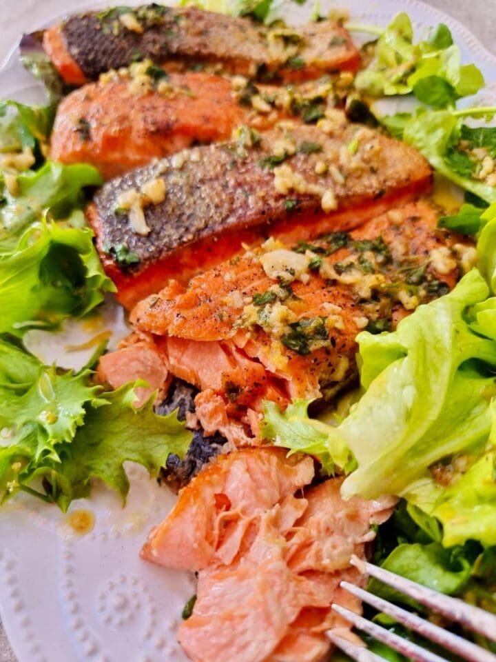 pan seared salmon