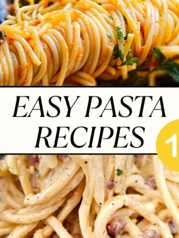 10 easy pasta recipes