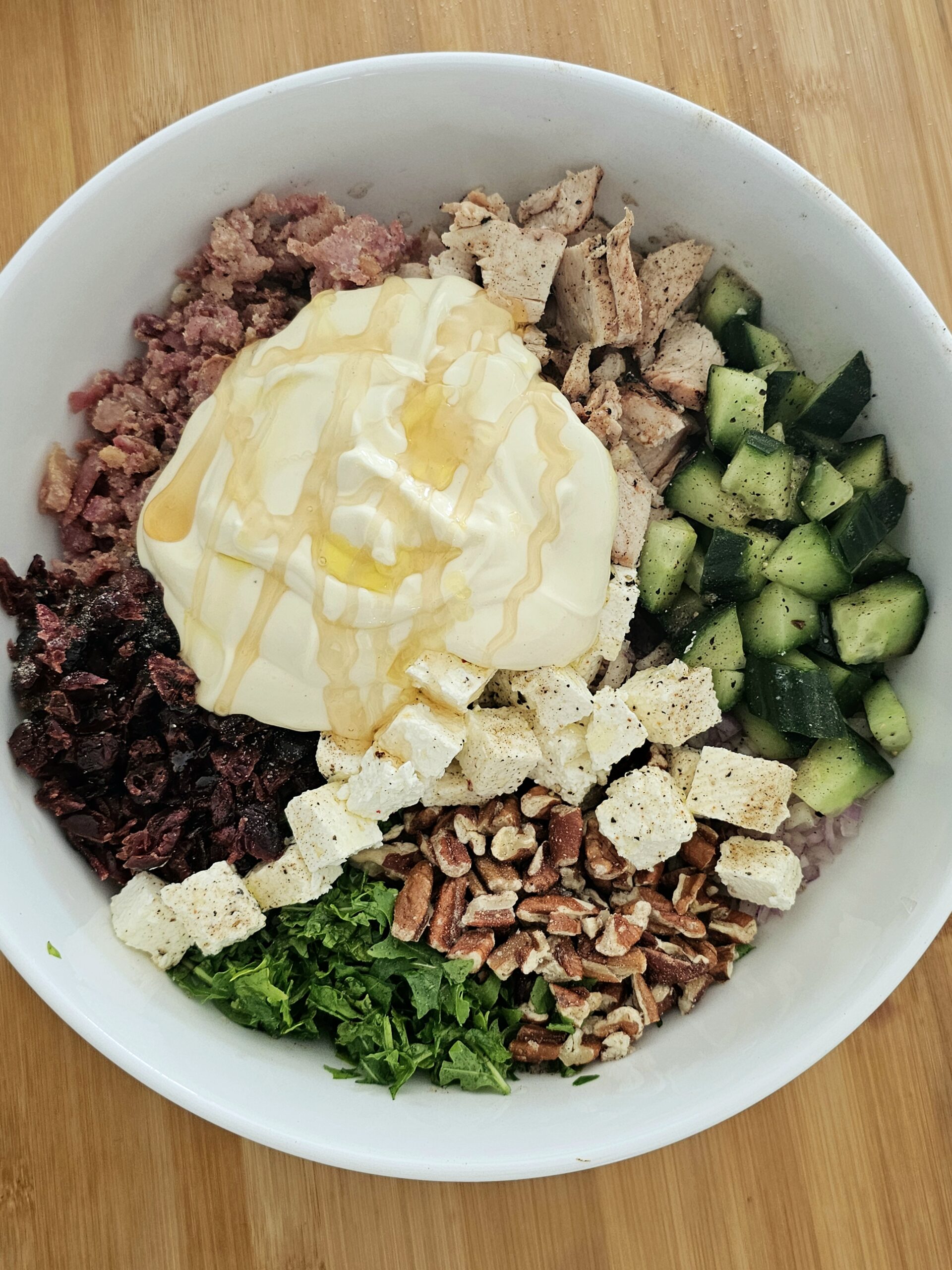 Creamy Chicken and Bacon Salad