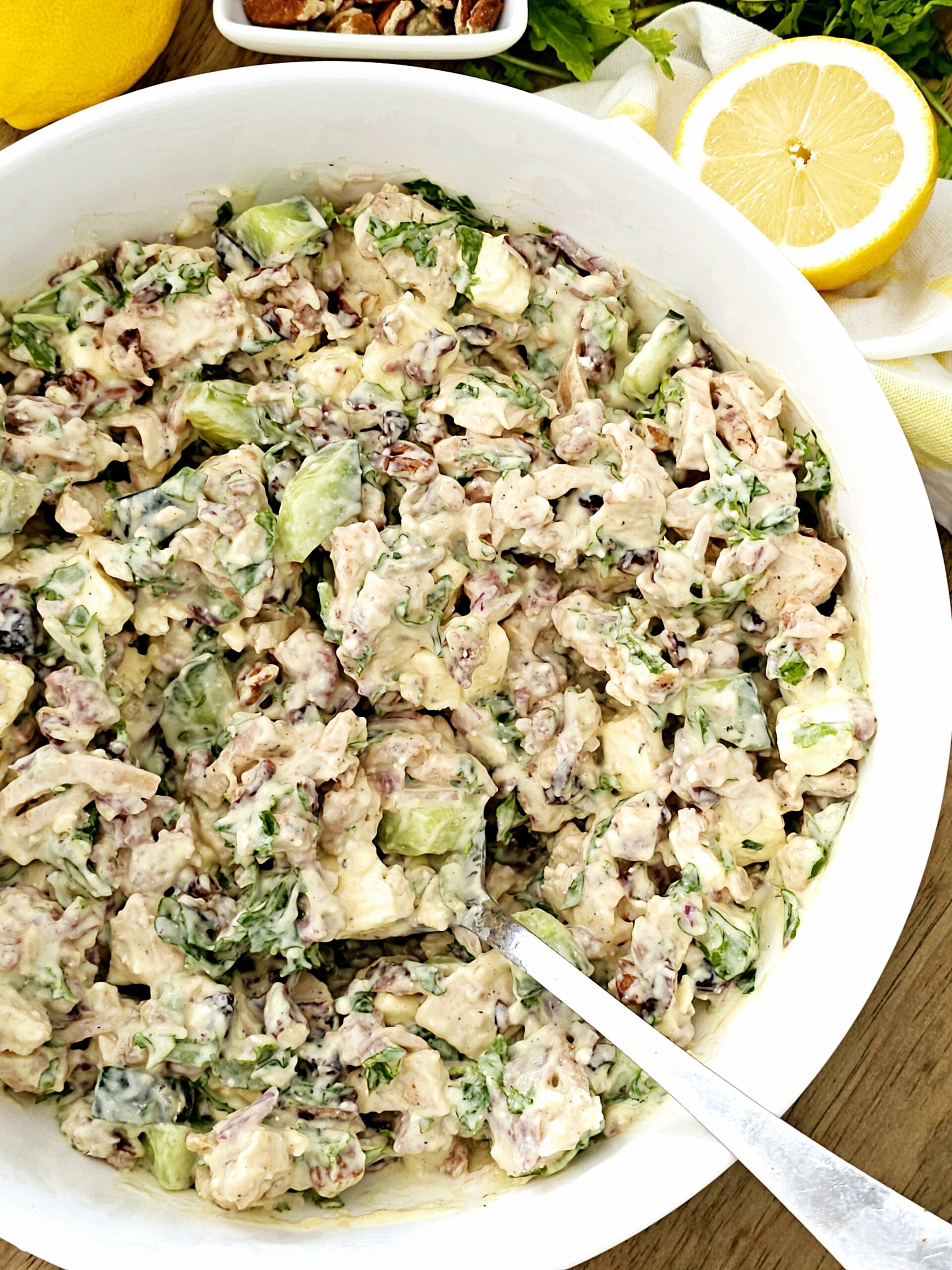 Creamy Chicken and Bacon Salad