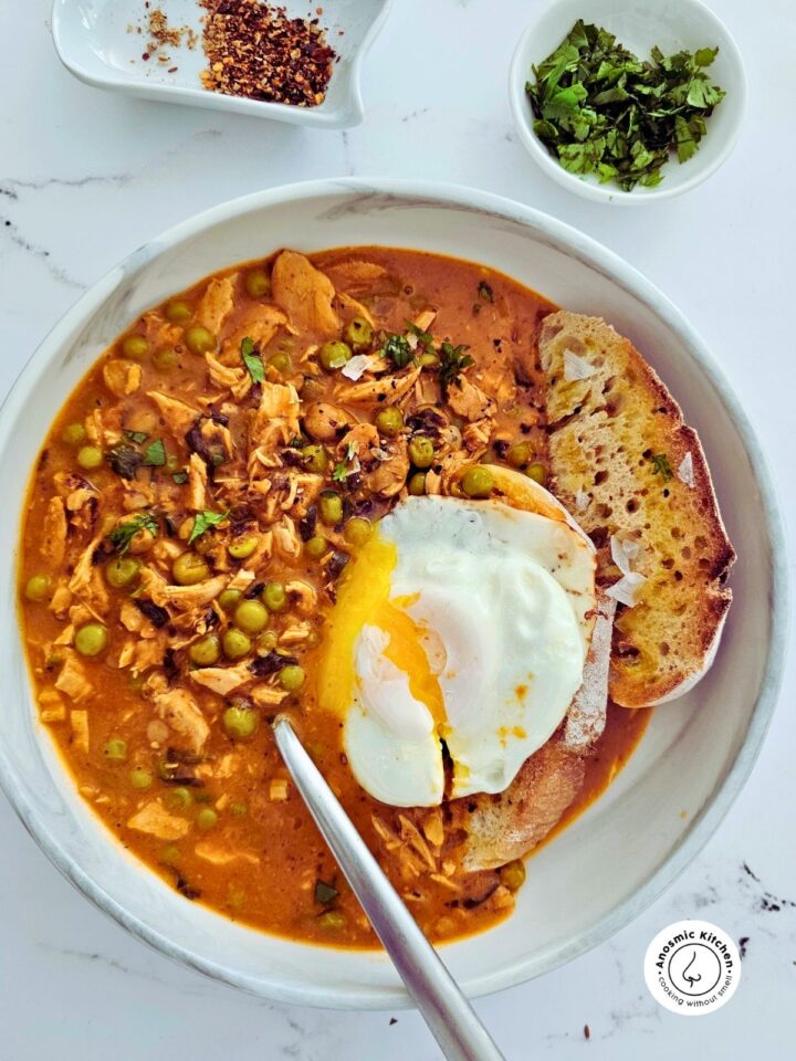 leftover bean curry chicken soup