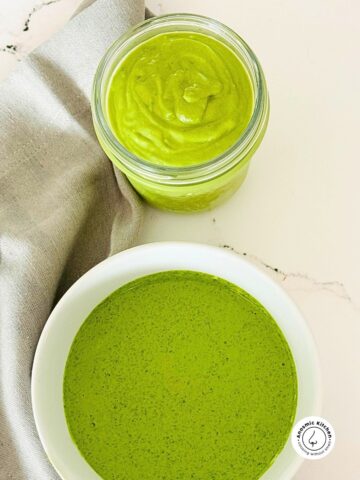 creamy avocado coriander sauce recipe