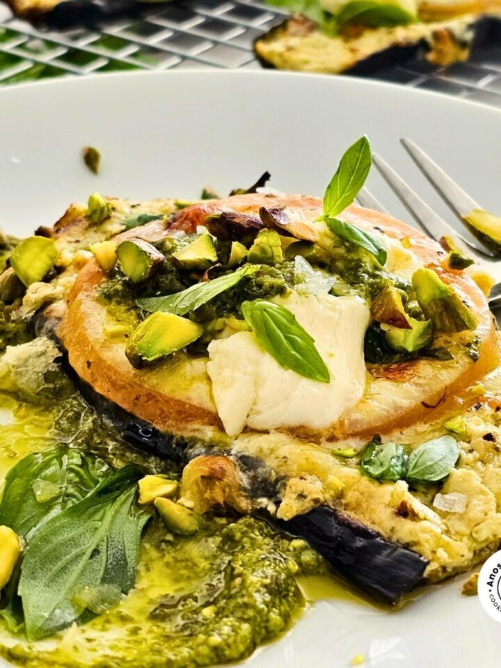 roasted eggplant pesto