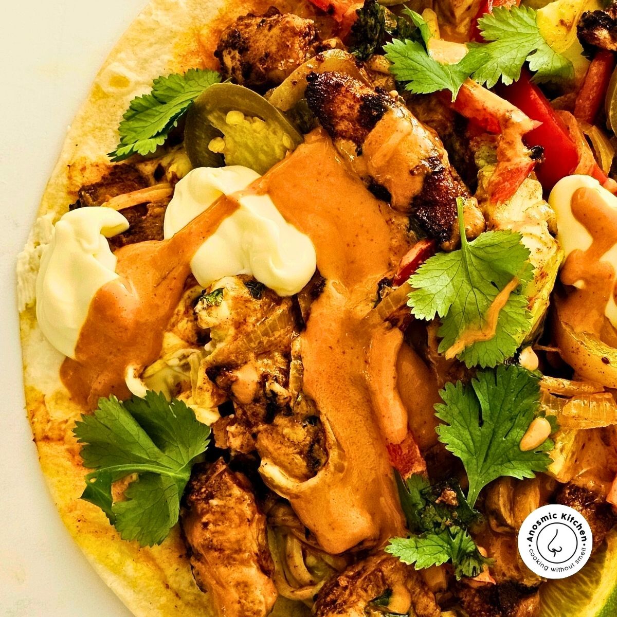 what to put in a tortilla fajita wrap