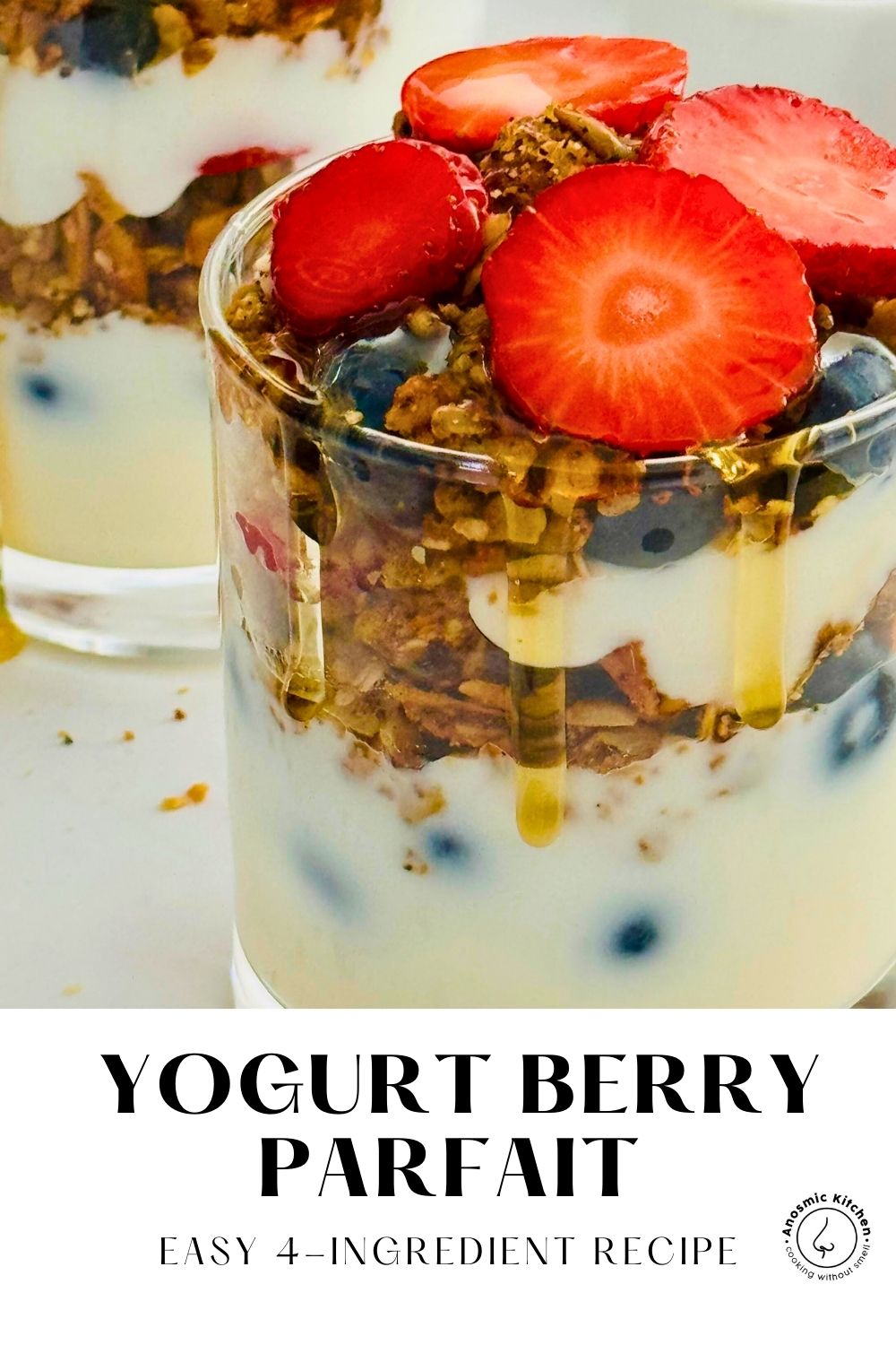 yogurt berry parfait dessert recipe