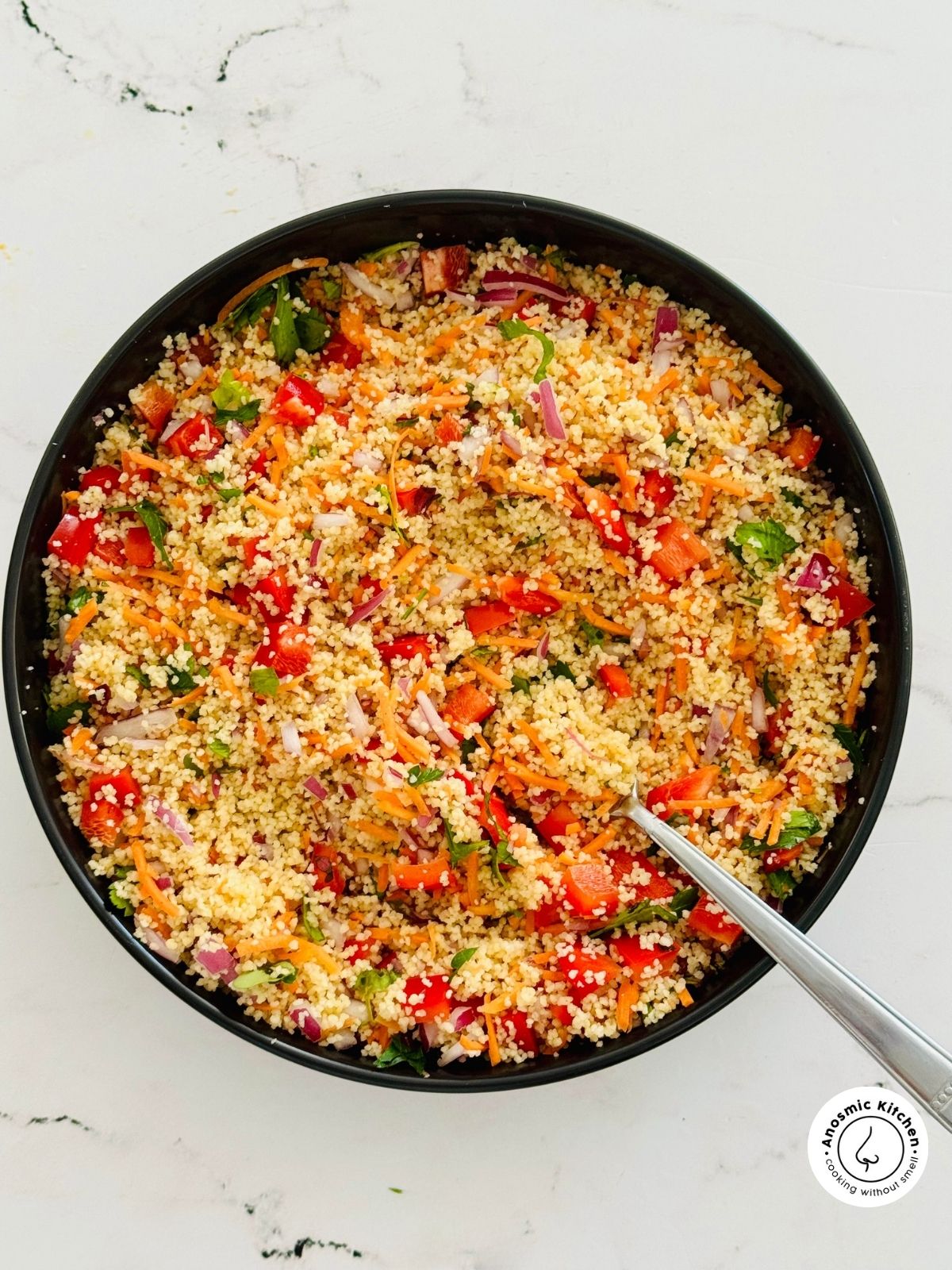 couscous and veggies moraccan salad