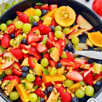 fresh fruit summer fruit salad