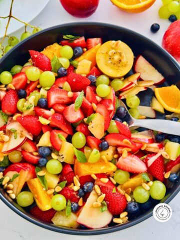 fresh fruit summer fruit salad