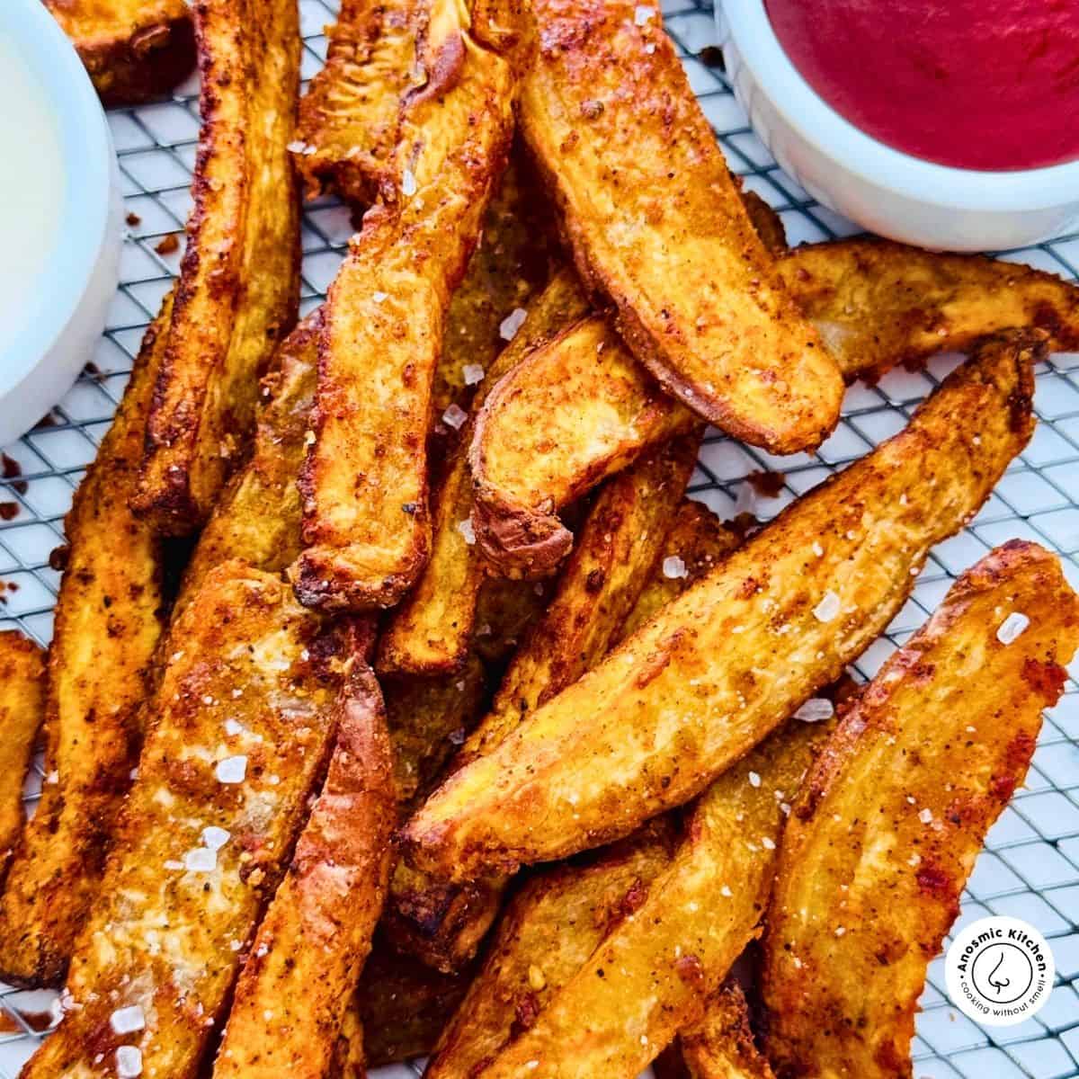 best air fryer sweet potato chips