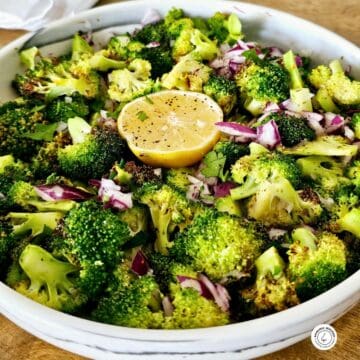 air fryer broccoli salad