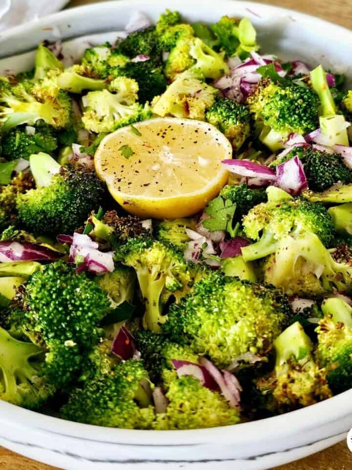 air fryer broccoli salad