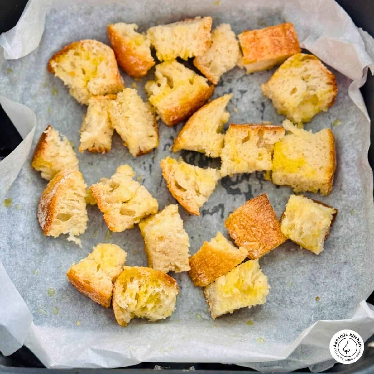 air fryer toasted bread