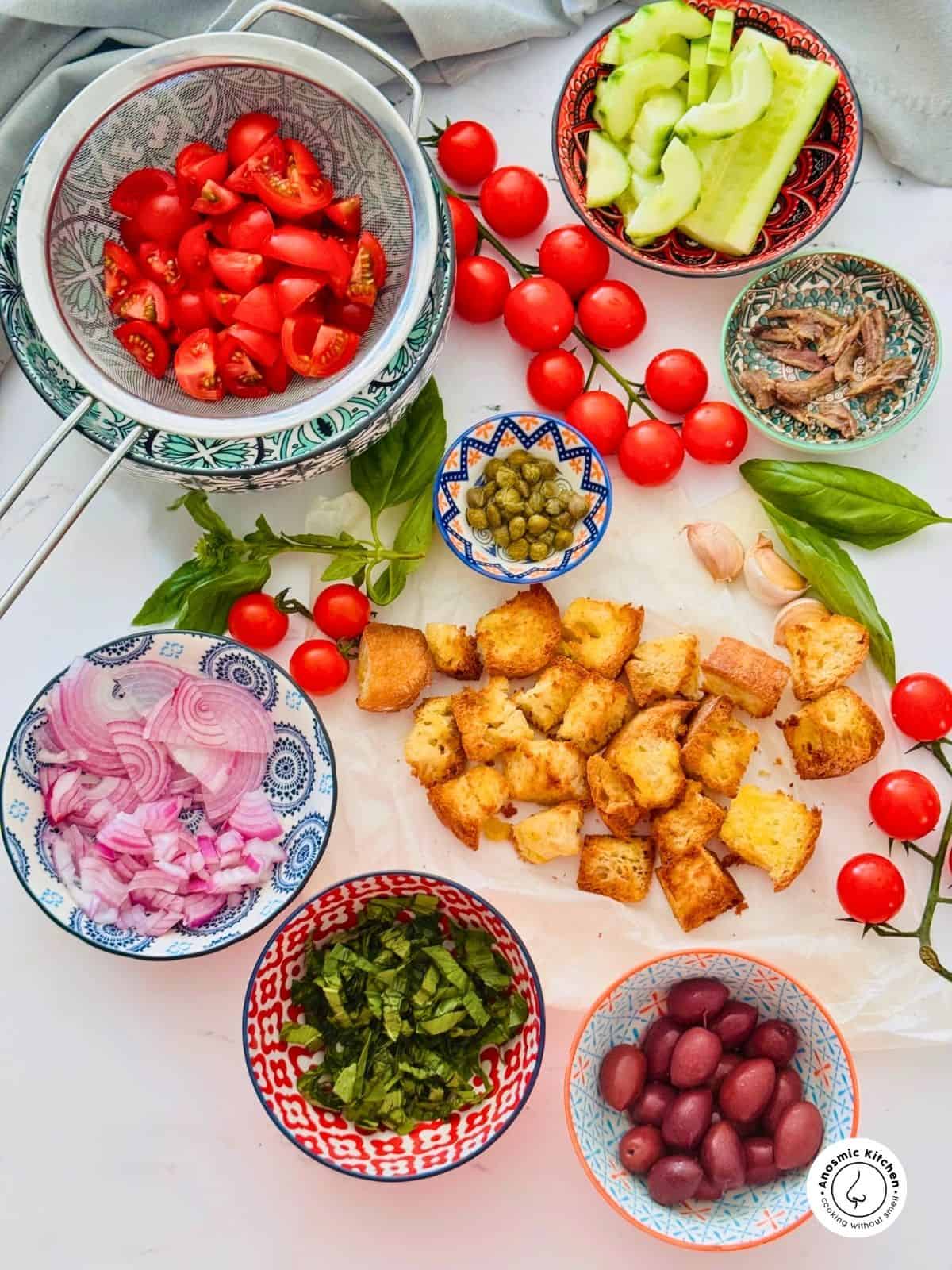 panzanella ingredients